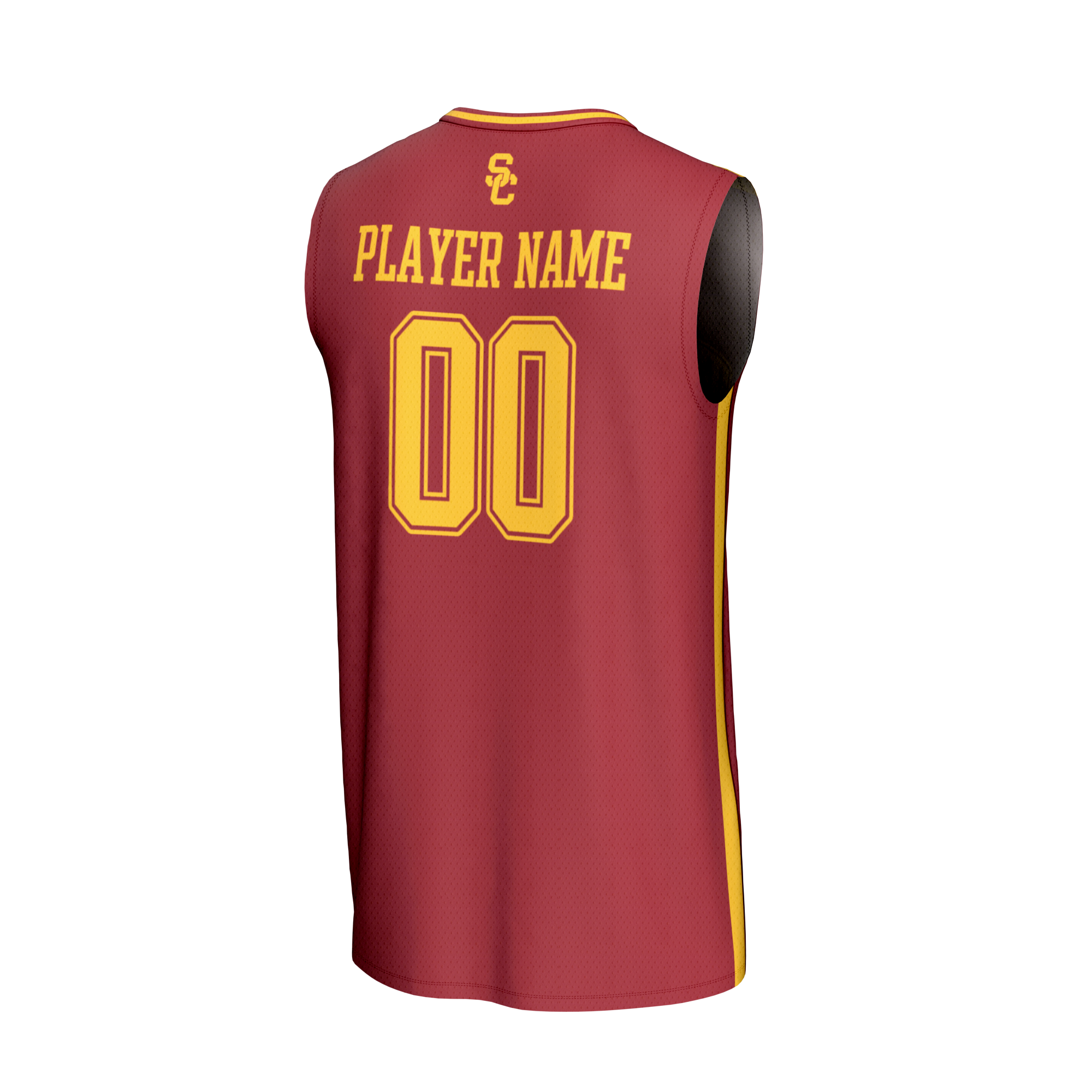 [NJP] USC Trojans GameDay Greats Unisex NIL Pick-A-Player Lightweight Men's Basketball Fashion Jersey - Cardinal