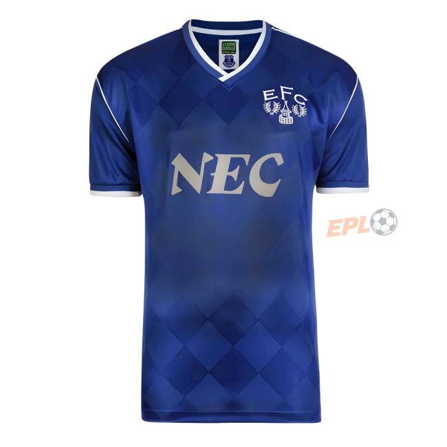 1987 Everton elegant Third Football Shirt | top-grade