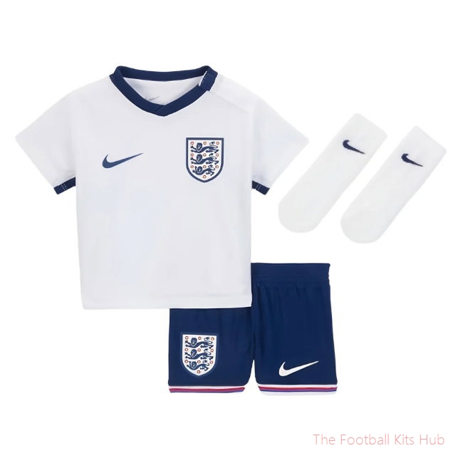 Custom Name England 2024-2025 Home Kit National Team Jersey
