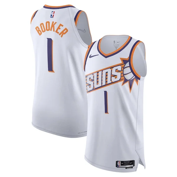 Devin Booker PHX Authentic Jersey - superior retro - White athletic