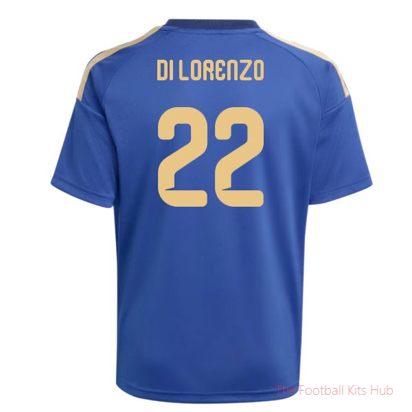 [LK] 2026/27 Italy Home Jersey (Kids) (Di Lorenzo 22) Jersey