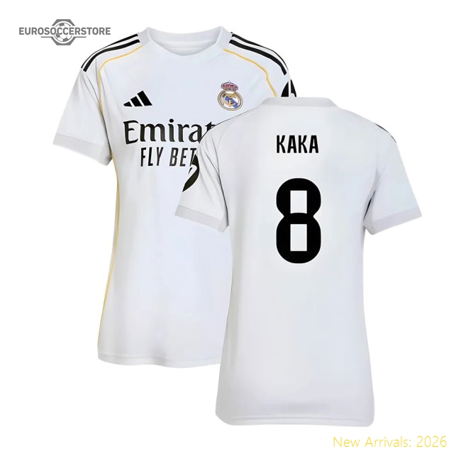 Real Madrid 2024-25 Home Fan Version For Women (Kaka Football Shirt