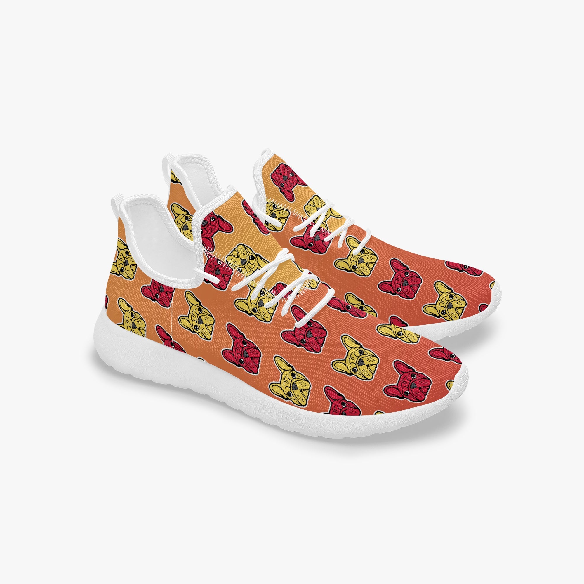 French Bulldog Lover Bertie Classic Sneakers Stylish Walking Shoes