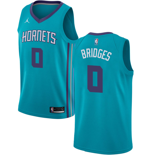 High-Quality CHA #0 Miles Bridges 2024 Icon NBA Swingman Jersey Green