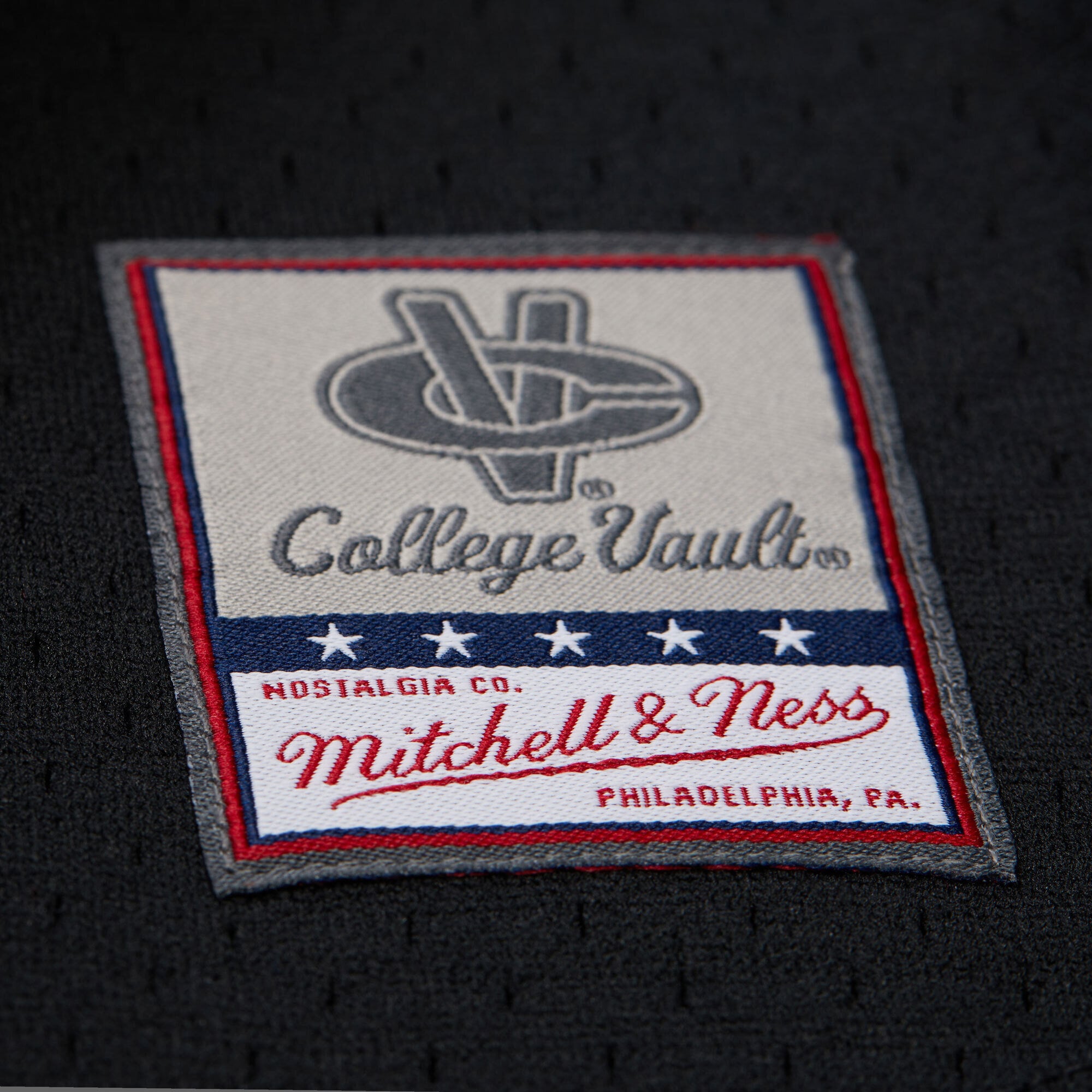 Michigan Wolverines Mitchell & Ness On The Clock Full-Button Fashion Jersey - Black