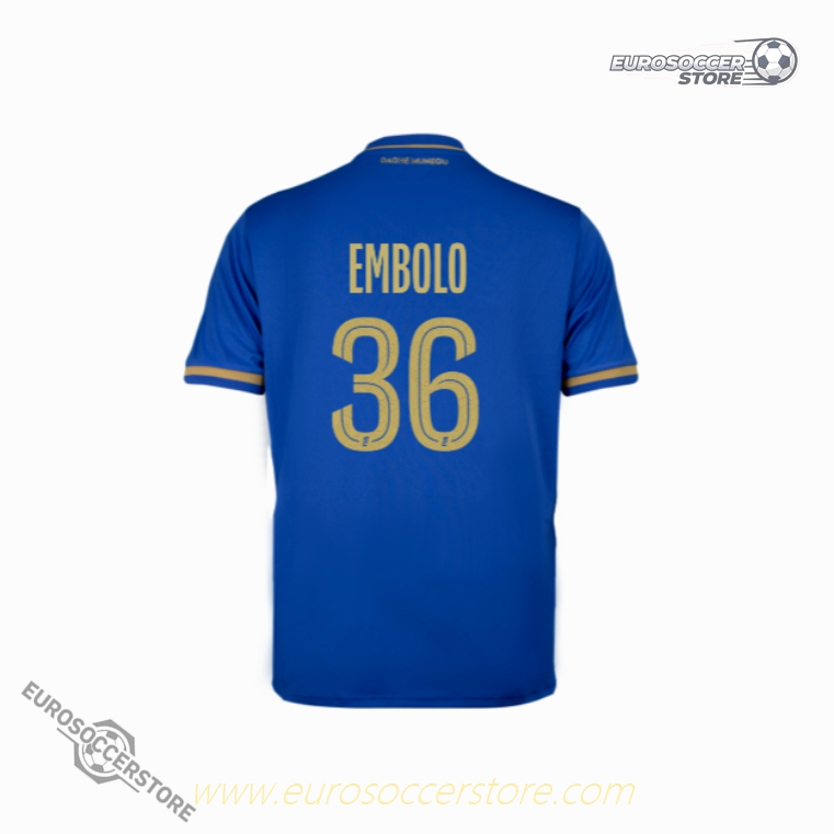 AS Monaco 25-26 Season Away Version EMBOLO #36 Football Jersey