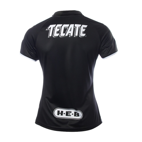 Professional Grade Women's Monterrey Third 201718 Black Soccer Jersey