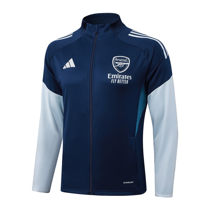 Arsenal Tracksuit Jacket 2025 2026 Blue White