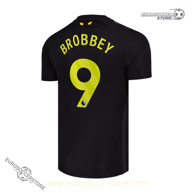 Sunderland's 25-26 Season Third Jersey with BROBBEY 9 Printing