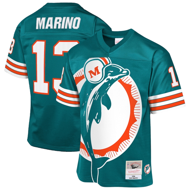 None Dan Marino Fan Favorite MIA Dolphins Officially Licensed Jersey