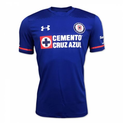 Premium Authentic Cruz Azul Home 201718 Soccer Jersey Shirt