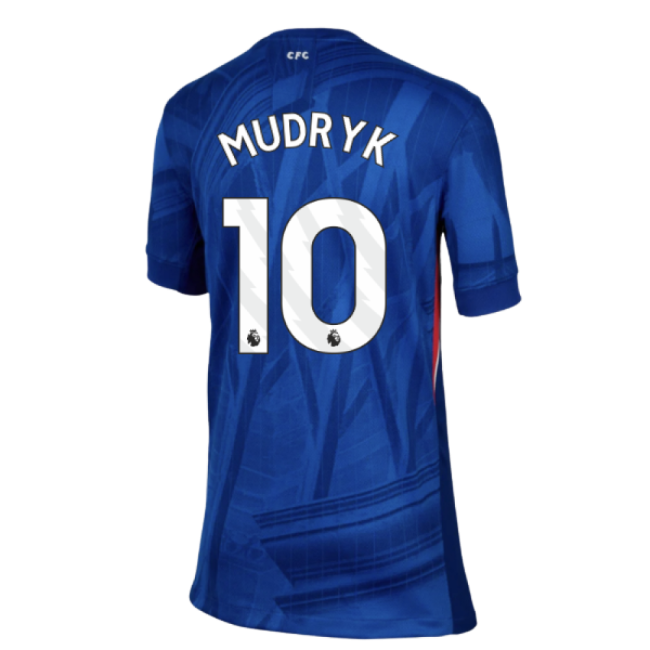Top Tier Chelsea Chelsea Home Shirt Kids Mudryk #10 New Release De...