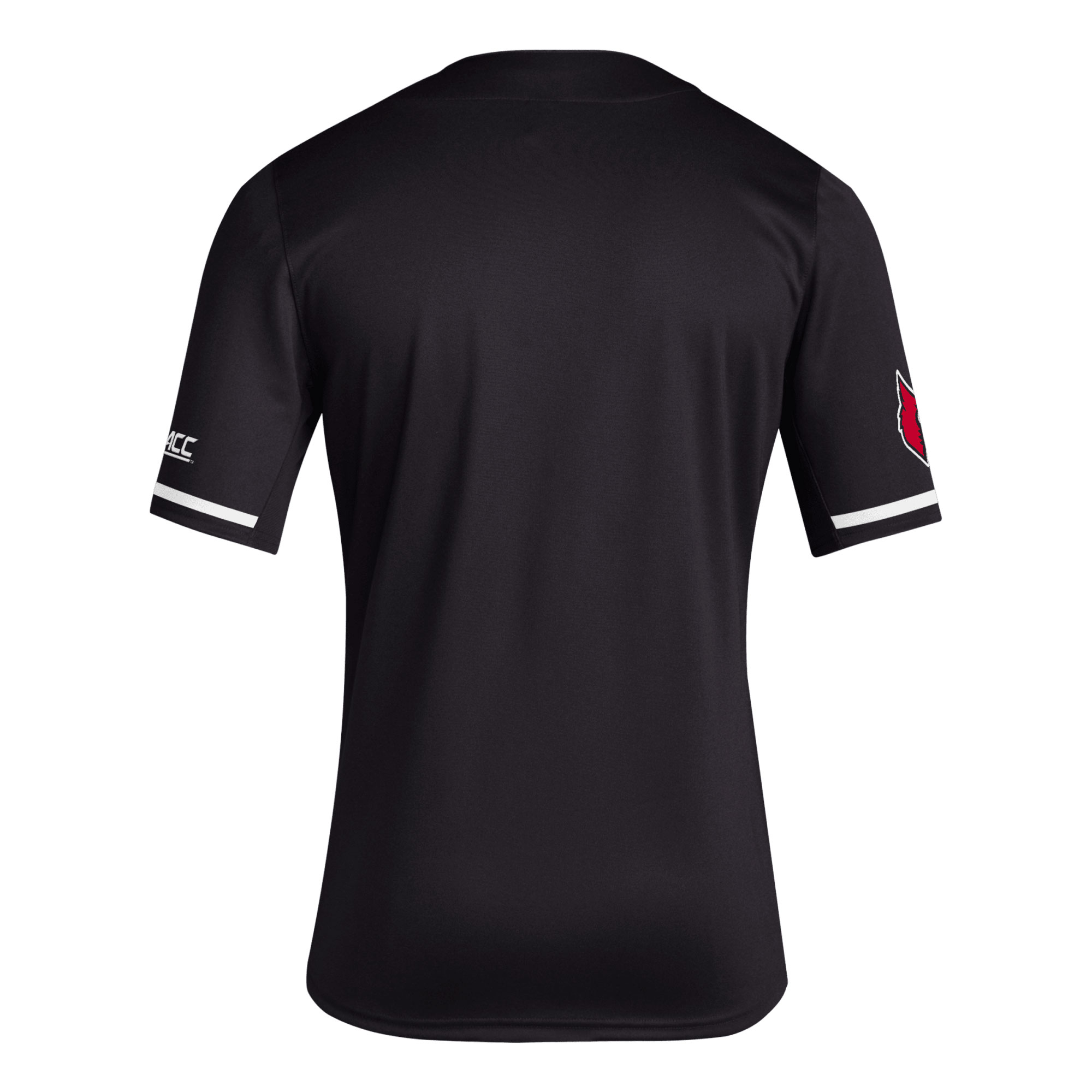 [NJP] Louisville Cardinals Replica Baseball Jersey - Black