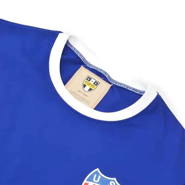 Climate-Control Usa 12Th Man T-Shirt - Royal/White Ringer