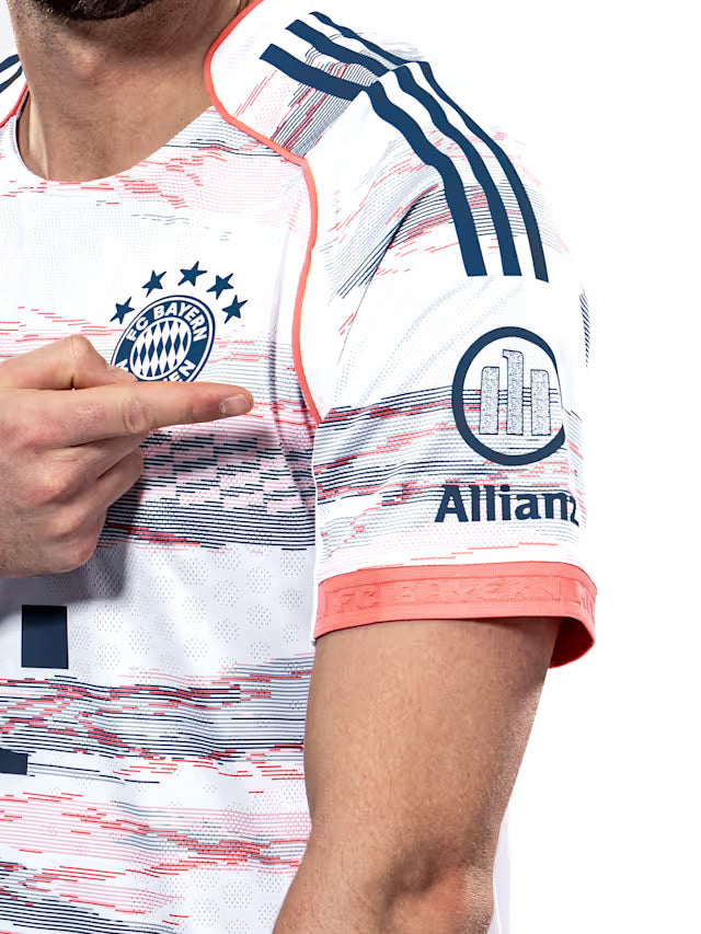 FC Bayern Munich Patch 2025-2026 Bun Away Jersey – Authentic Shirt