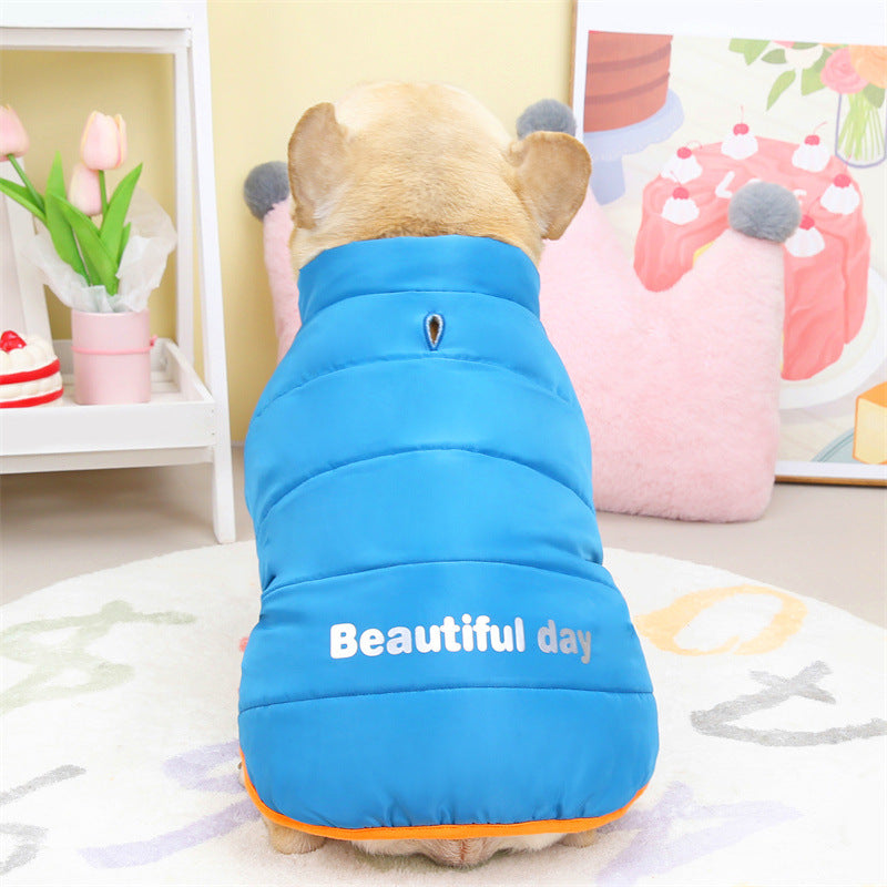 French Bulldog Fleece Lined French Bulldog Coats Durable Dog Clothes
