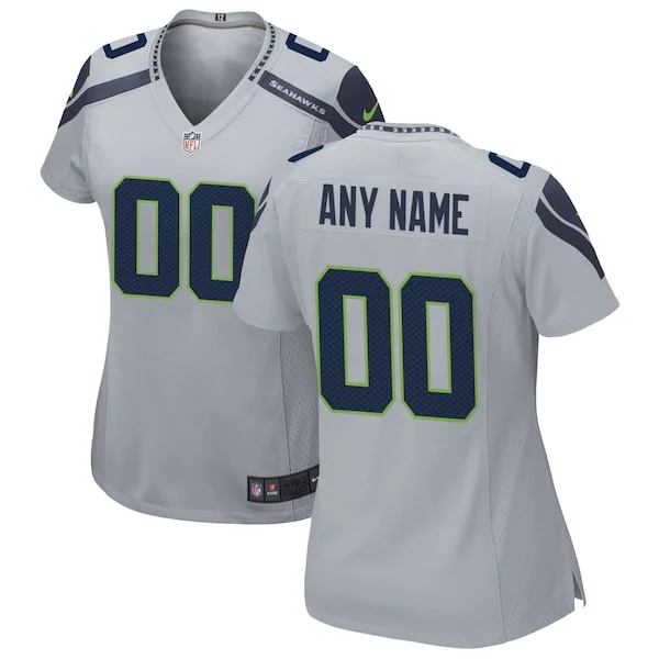 Seattle Seahawks Game NFL Jersey - Gray | Performance Football Apparel