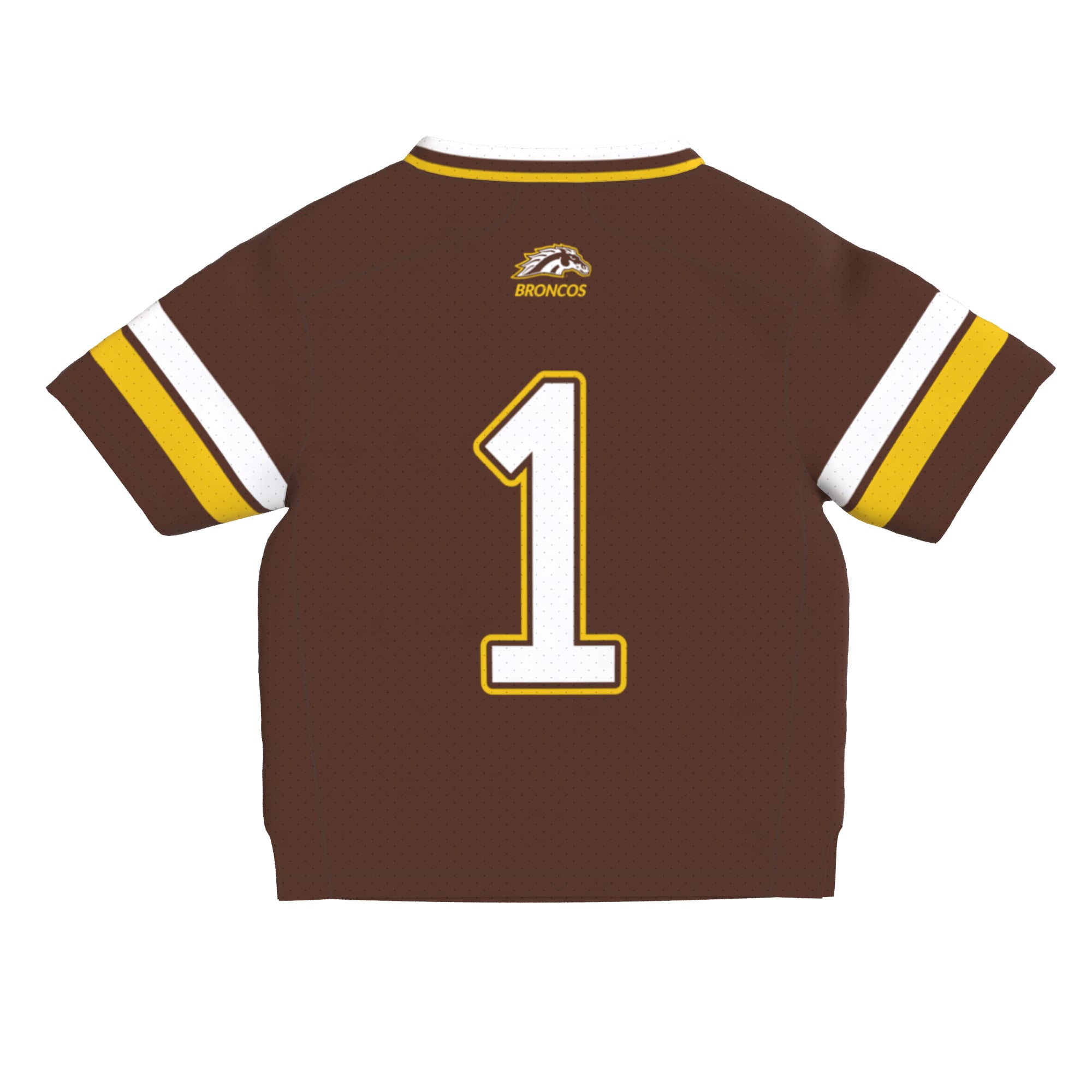 Infant Brown Western Michigan Broncos Lightweight Collegiate Football Fashion Jersey