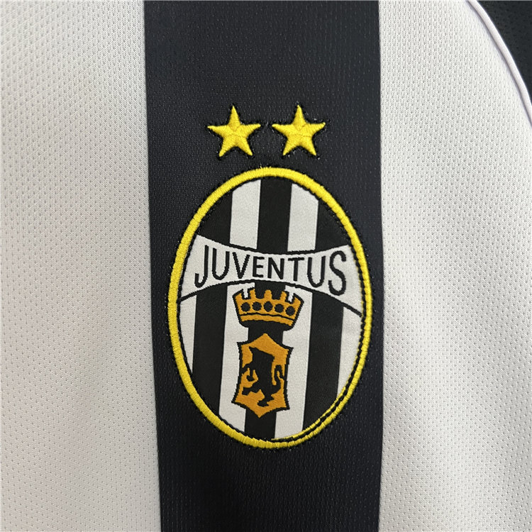 0203 Juventus Retro Home Soccer Football Shirt - Official Replica 89