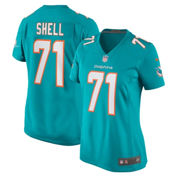 None Game NFL Jersey - Aqua | Durable Football Apparel | NFL Football