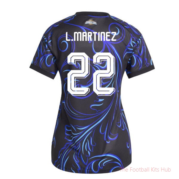 [LK] 2026/27 Argentina Away Shirt (Womens) (L.Martinez 22)