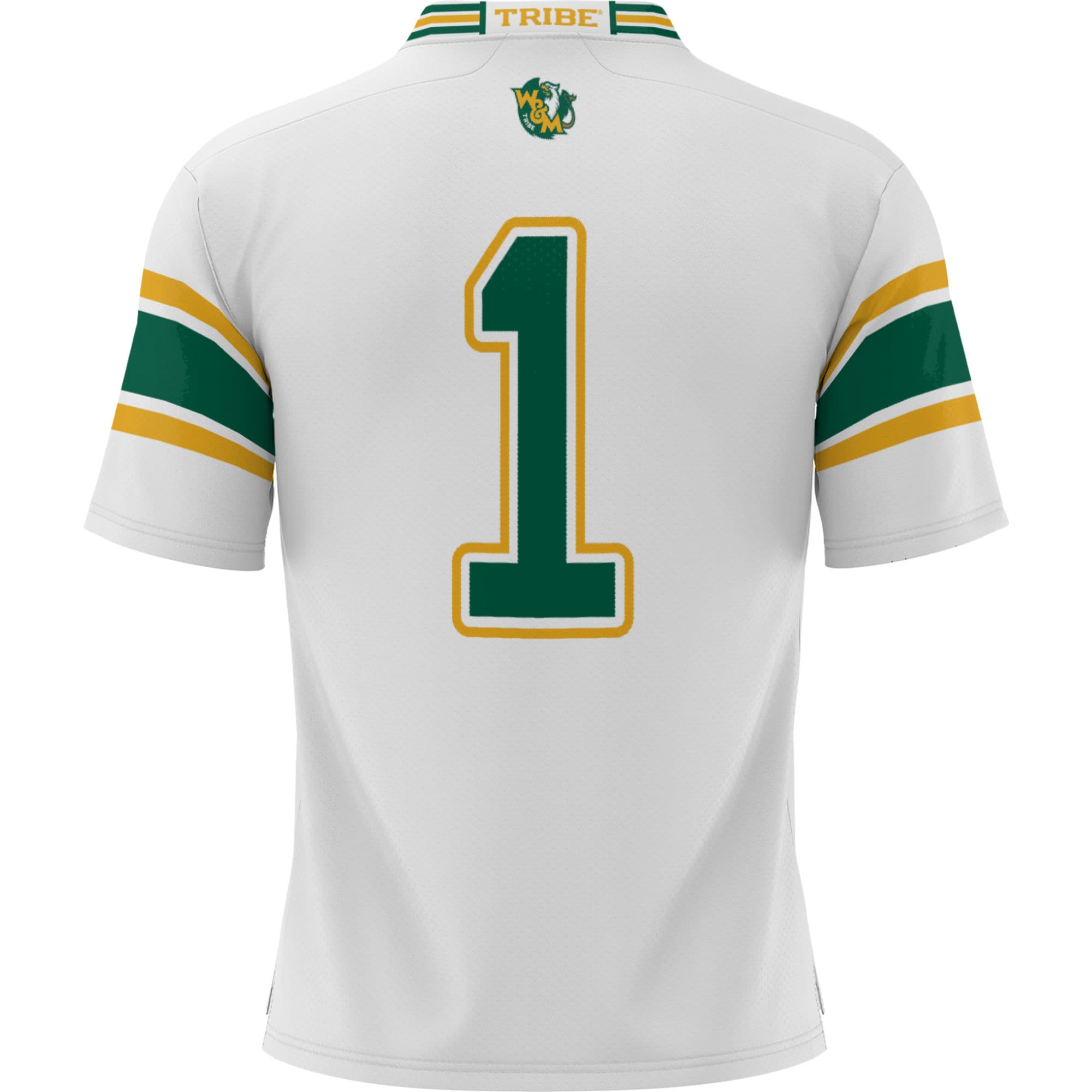 #1 William & Mary Tribe GameDay Greats Youth Football Jersey - White