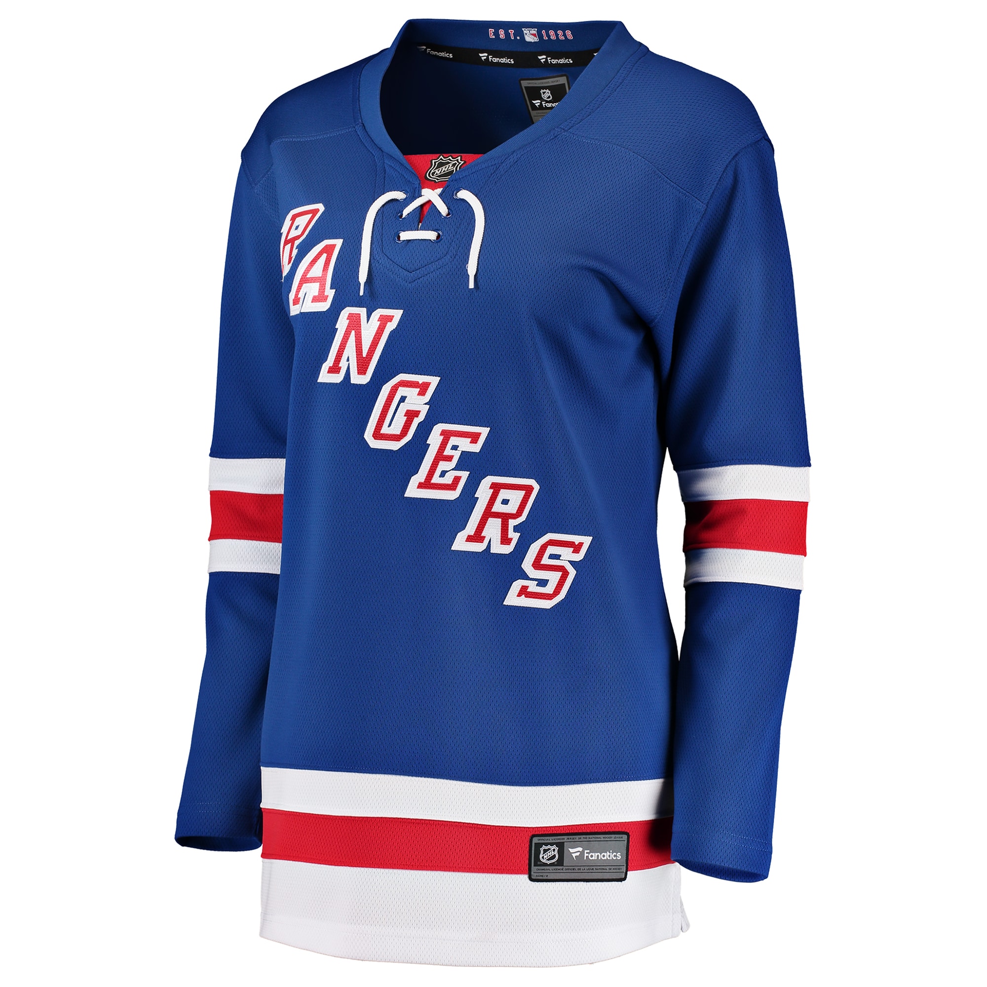[SJH] New York Rangers Women's Home Breakaway Jersey - Blue