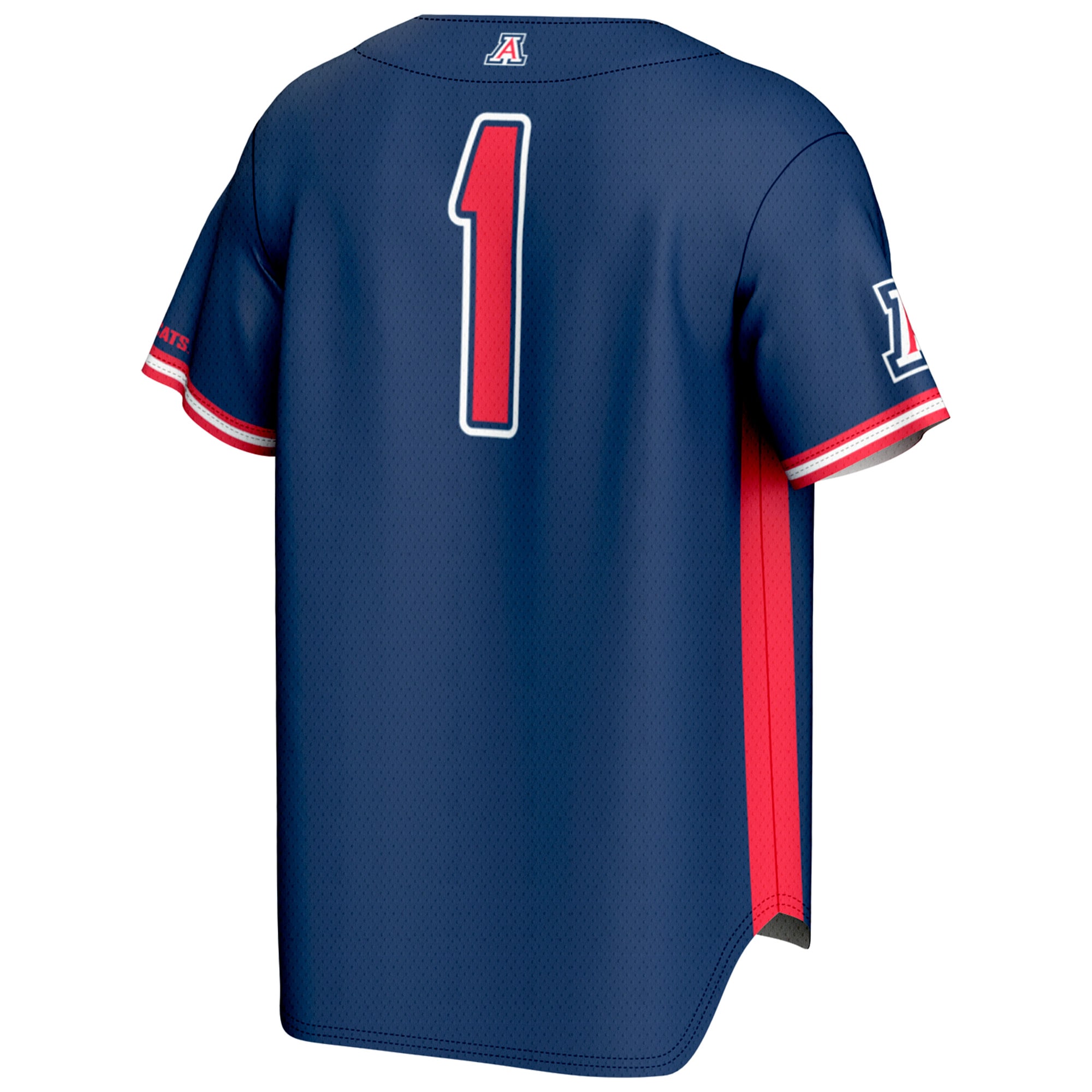 [NJP] Arizona Wildcats GameDay Greats Lightweight Baseball Fashion Jersey - Navy