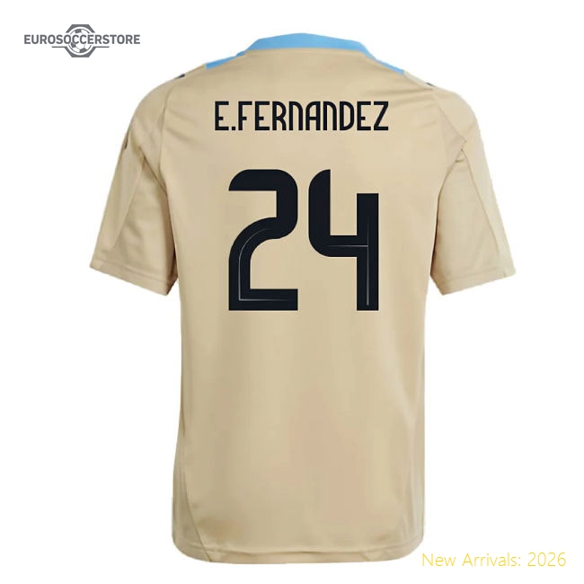 Comfortable Football Team Kids E.fernandez Jersey 2024-2025 Breathable