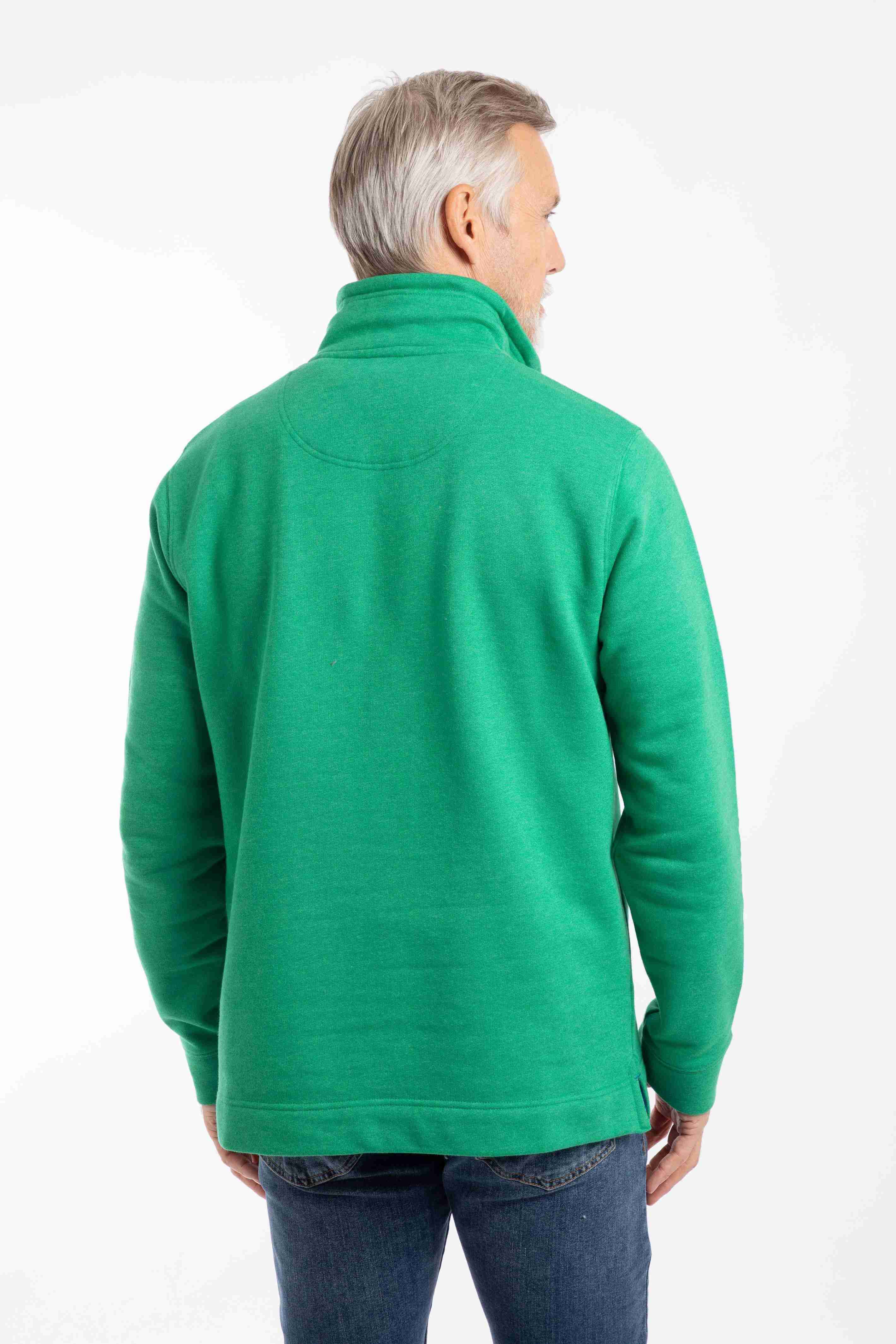 Brampton 1/4 Zip Sweatshirt Heritage Green