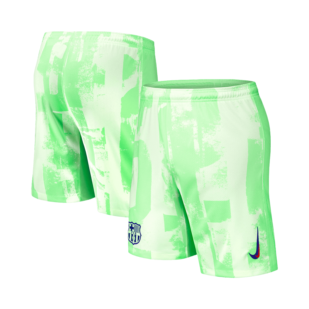 Barcelona Third Away Soccer Shorts 2024/25 Authentic Kit