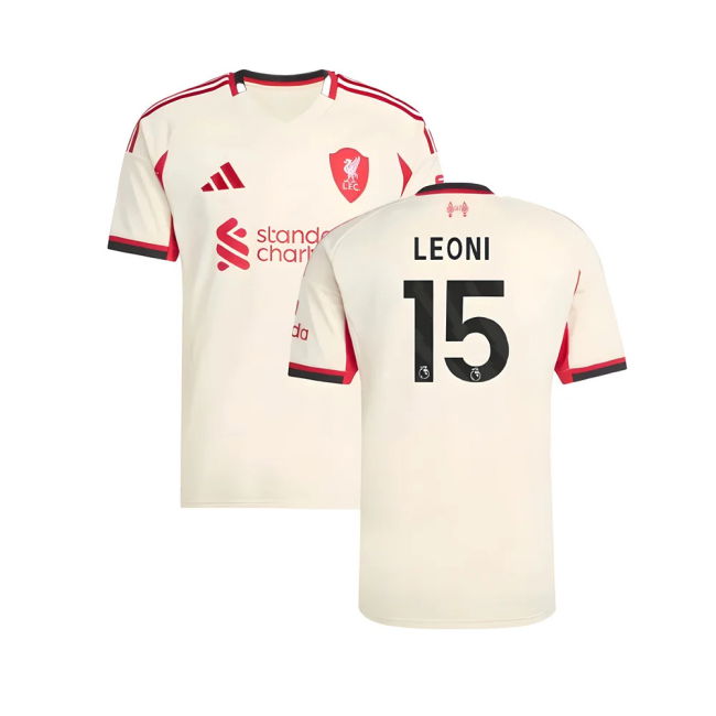 2025-2026 Liverpool Away Retro Jersey Famous Top-Tier Leoni 15 Ad#408