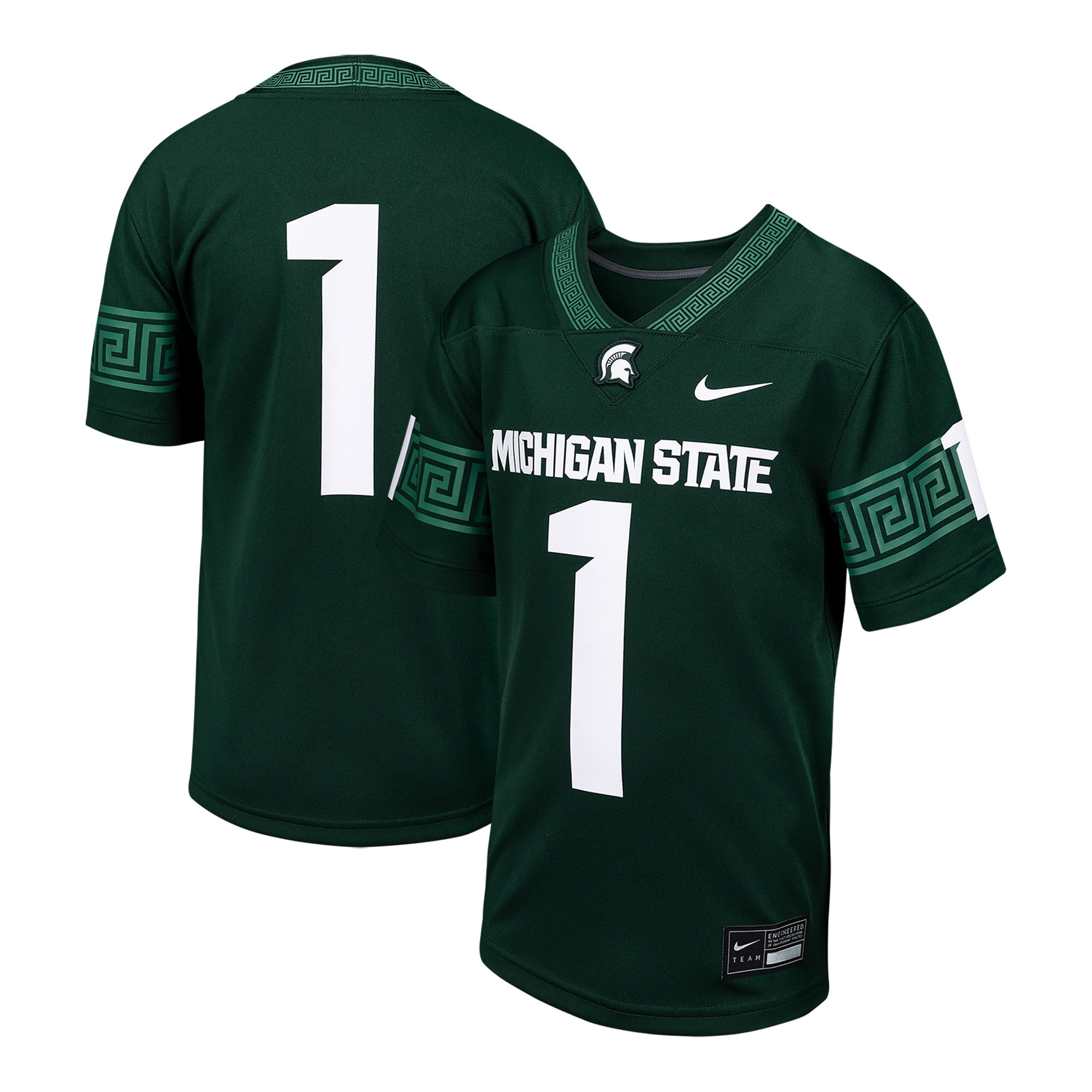 [NJP] Michigan State Spartans Toddler Untouchable Football Jersey - Green