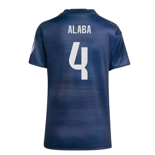 Rare Premium Edition Real Madrid Away Unique Shirt (Alaba 4) (Womens)