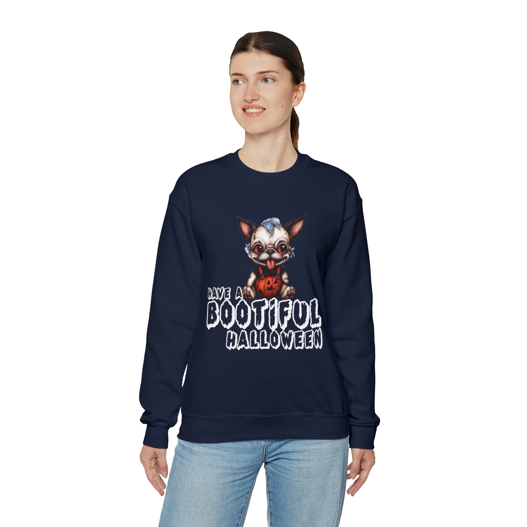 French Bulldog Bootiful Halloween Unisex Sweatshirt Frenchie Pet Item
