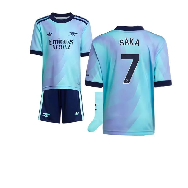 Arsenal Soccer Club Sleek Third Game Jersey (Saka 7)