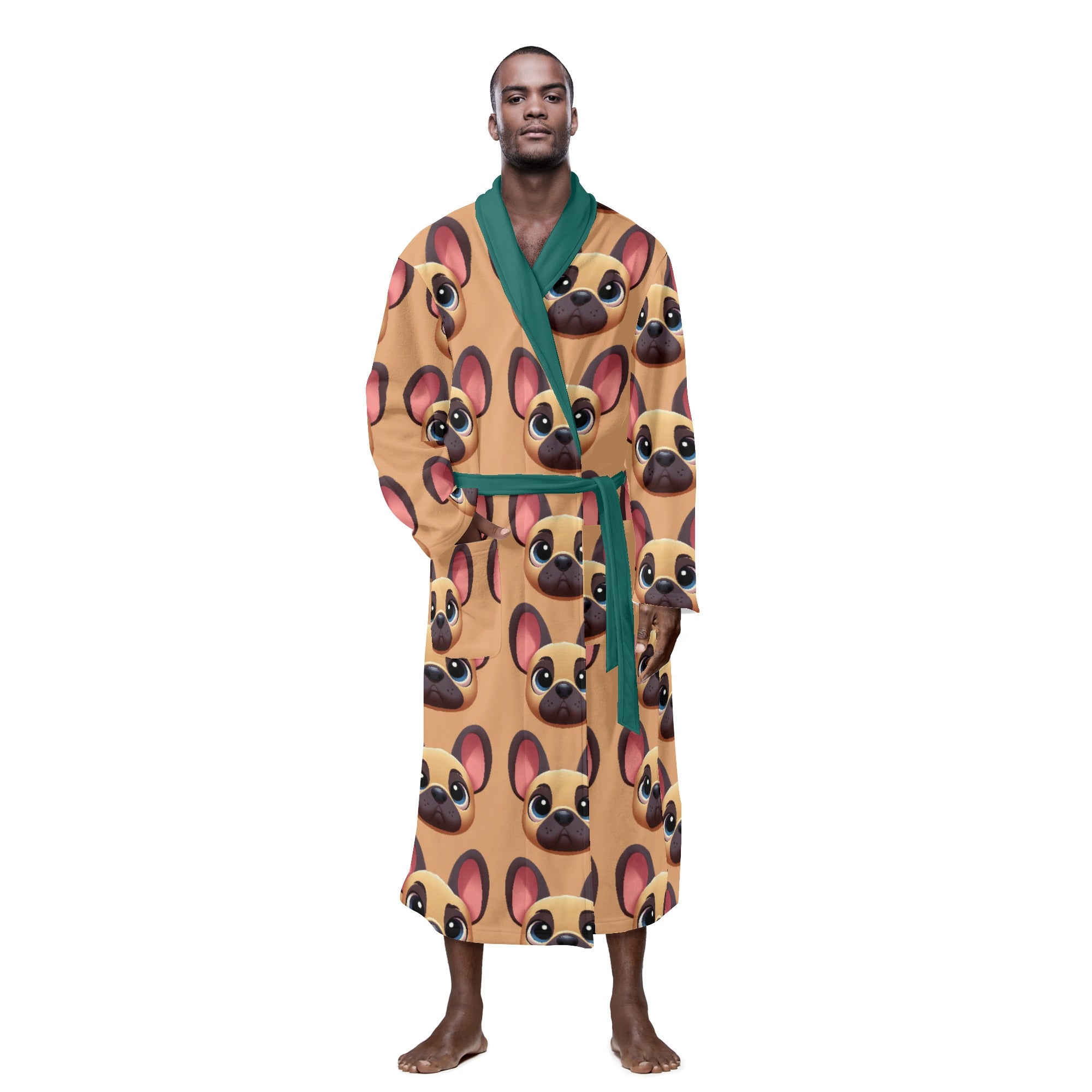 Breed-specific Ross - Breed-specific Men Bathrobe Dog Supplies