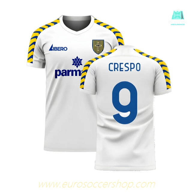 Parma 2025-2026 Home Concept Football Kit (Libero) (CRESPO 9)