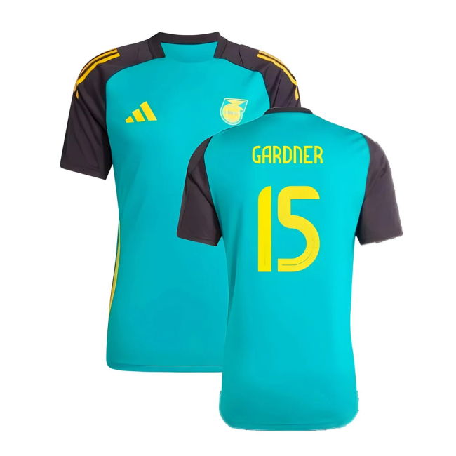 2024-2025 Jamaica Training Jersey (Green) (Gardner 15)