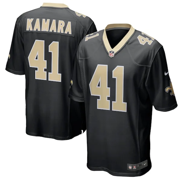 Performance New Orleans Saints Game Jersey - Premium Black NFL Fan ...