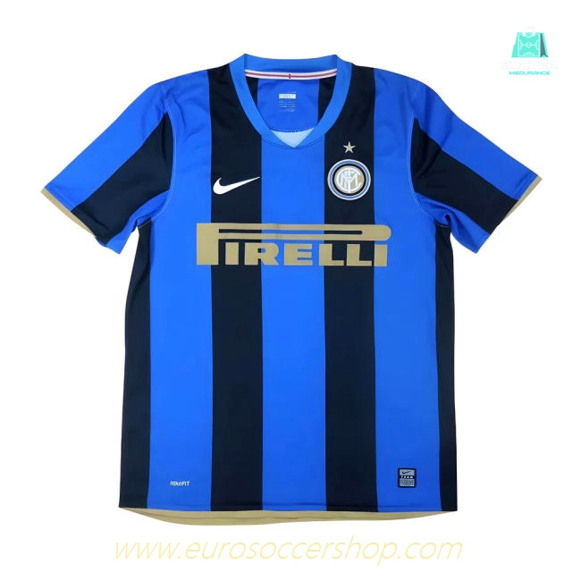 Inter Milan 2008-09 Home Shirt ((Excellent) S)