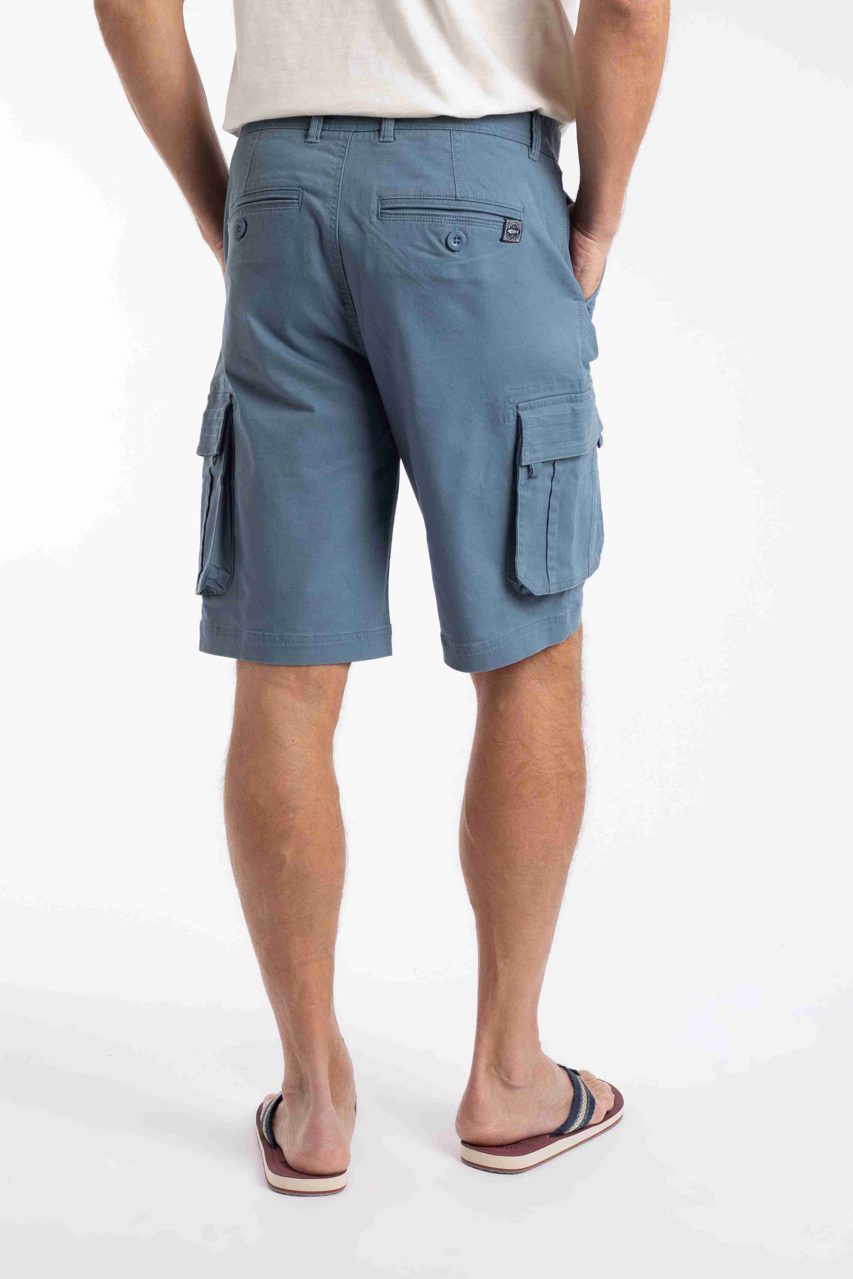 Rigney Cargo Shorts China Blue