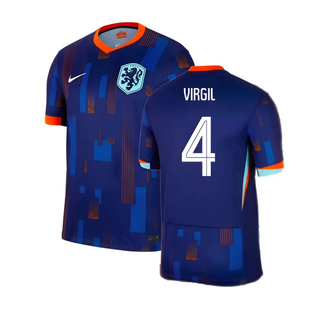 2024-2025 Netherlands Away Shirt (Virgil 4) Holland Official