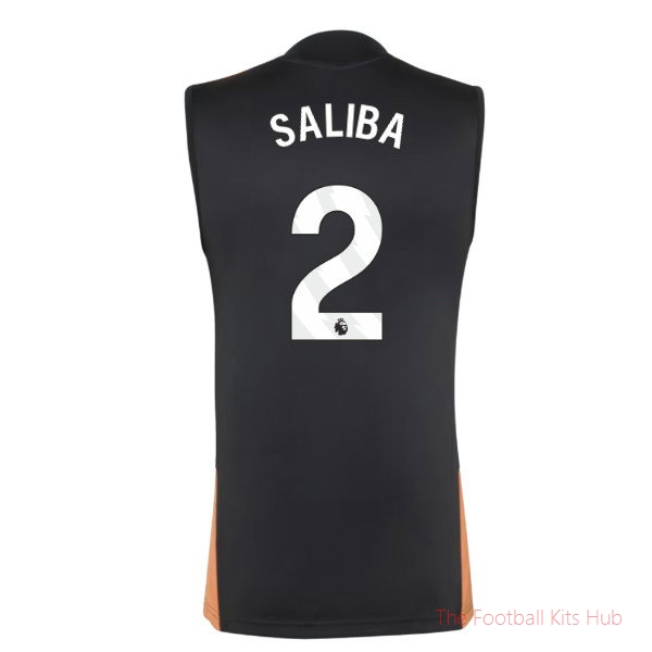 Arsenal Training Sleeveless 2026-2027 Jersey (Saliba 2)