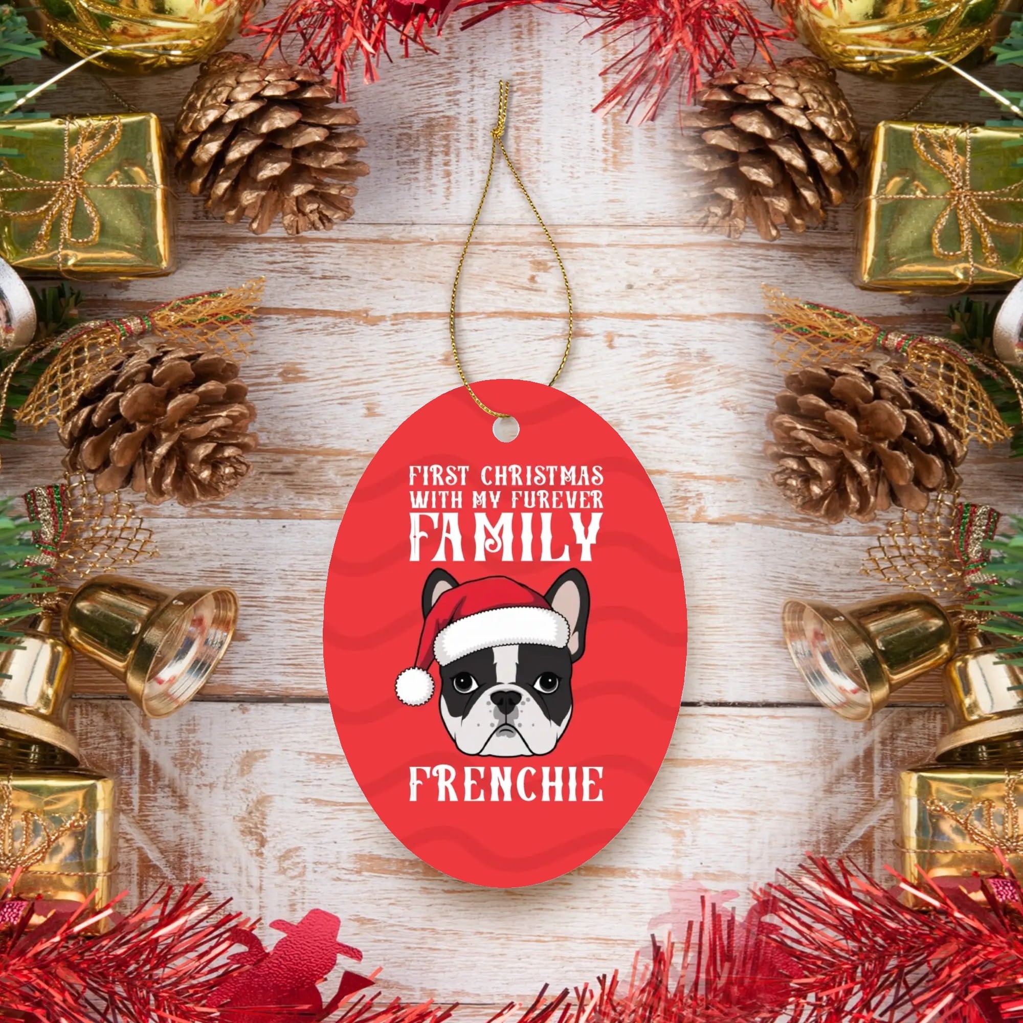 French Bulldog Lover Rocky Christmas Ornaments Lovely Home Decor