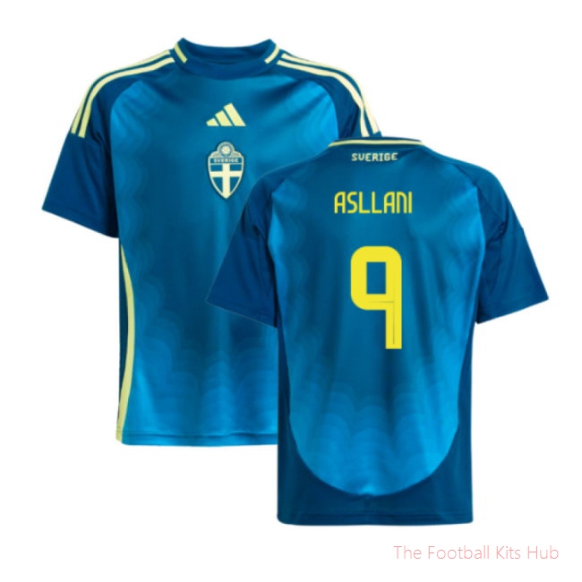 2025-2026 Sweden Womens Away Shirt (Kids) (Your Name)