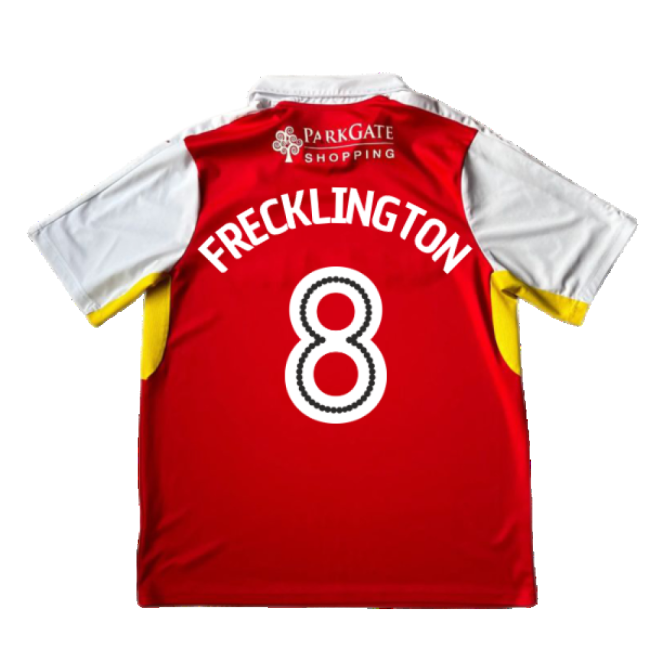 Rotherham 2016-17 Home Shirt ((Good) XL) (Frecklington 8)_667