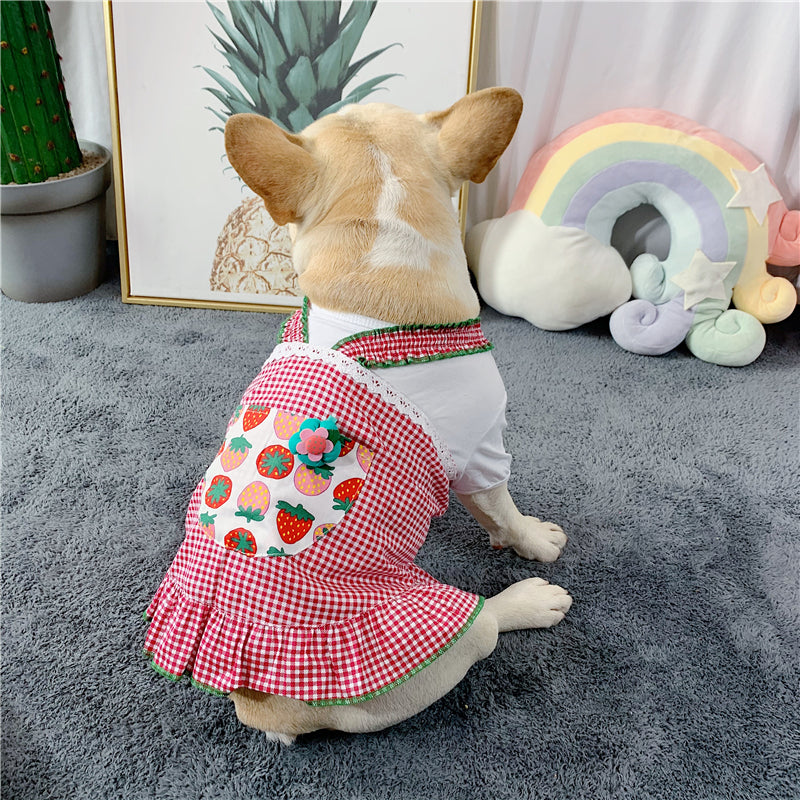 Street-Ready Queen Vest Skirt Frenchie Summer Dress (w318) as a Gift