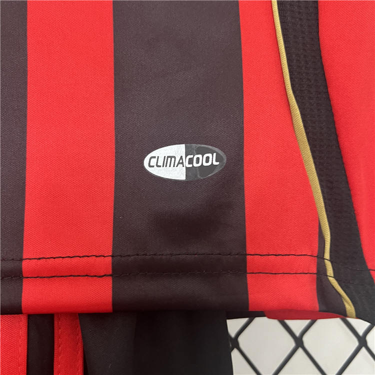 High Performance Kids AC Milan 0607 Home Soccer Suit Football Kit