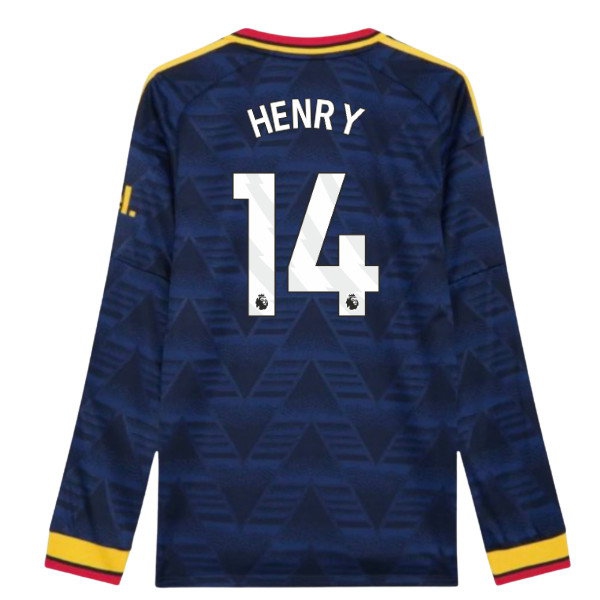 Arsenal Long Sleeve Away Shirt (Henry 14) – Away Supporter Jersey (2026/2027)